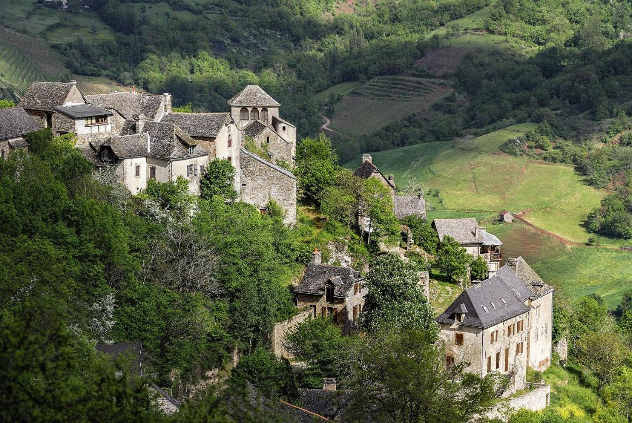 Gite De La Cascade Salles-la-Source Exterior photo